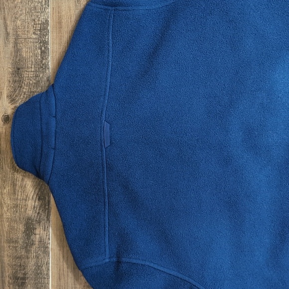 Vineyard Vines Fleece Snap Shacket Shirt Jacket Size XL in Navy Blue - Picture 6 of 10